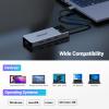 Hub C USB, OBERSTER 5 in 1 USB C Hub with 4K HDMI Output, 3 USB 3.2 with Transfer speeds up to 10Gbps, 100W PD, Adapter USB C for Mac Pro/Air Dell and Other Type C Device view 3