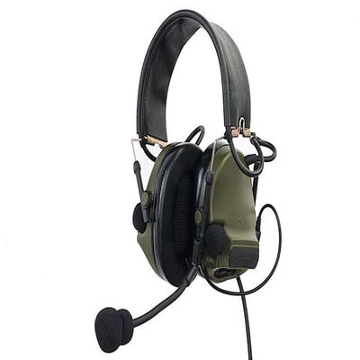 ArmorMason Hard Duty Closed Ear Communications Headset - Green