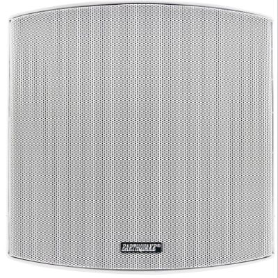 EARTHQUAKE Sound AWS-602Wv2 Outdoor 2-Way All-Weather Loudspeakers - 6.5" Poly Woofer and 3/4" (20mm) PEI Mylar Dome Tweeter with UV-Resistant Enclosure, White (Pair)