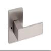 Kwikset Singapore Matte Black Passage Lever 1-3/4 in. view 2