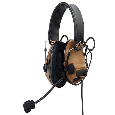 ArmorMason Hard Duty Closed Ear Communications Headset - Tan