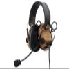 ArmorMason Hard Duty Closed Ear Communications Headset - Tan view 1