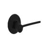 Kwikset Ladera Matte Black Keyed Entry Lever 2-3/4 in. view 2