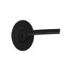 Kwikset Ladera Matte Black Keyed Entry Lever 2-3/4 in. view 3