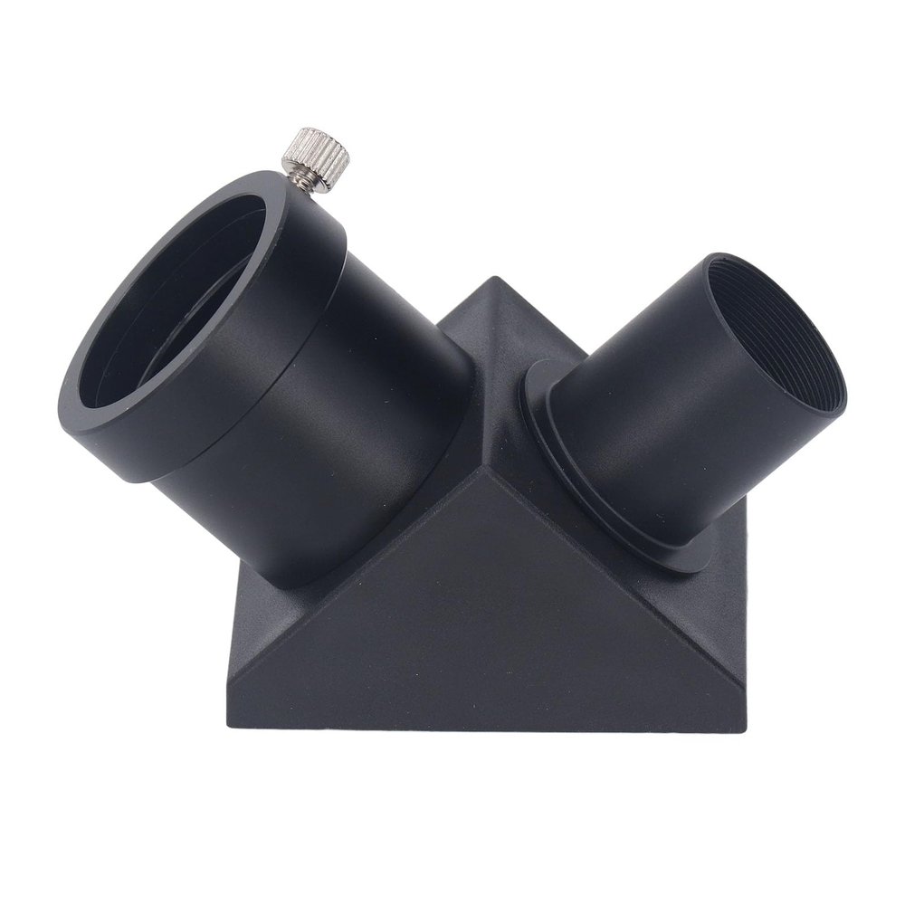 1.25 inch 90 Degree Diagonal Adapter Erecting Prism Optical Prism Diagonal Mirror for Refracting Eyepiece Lens and Astronomical Telescope