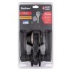 Kwikset SmartKey Security Venetian Bronze Lever and Single Cylinder Deadbolt KW1 2-3/4 in. view 2