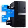 Dell Optiplex 7060 Tower Desktop Computer | Intel i7-8700 (3.4) | 16GB DDR4 RAM | 500GB SSD Solid State | Windows 11 Professional | Home or Office PC (Renewed) view 1