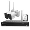Camius 4K Outdoor Wireless Security Camera System with 8 Channel NVR, 2 Outdoor Battery Operated Cameras with Siren, 4TB Hard Disk, for Home Security, Business view 1