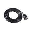 DOP-CA232DP for DOP Series Touch Panel Connecting to DVP Series Communication Cable Communication Transmission Cable Black Length 5 Meters view 1