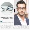 OCCI CHIARI Blue Light Blocking Reading Glasses Men Anti Fatigue Computer Glasses Filter UV Ray Black 3.0(1.0 1.25 1.5 1.75 2.0 2.25 2.5 2.75 3.0 3.5 4.0 5.0 6.0) view 2