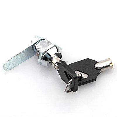 door safety lockCam Lock Cam Lock 1x Cam Lock Round Key Mailbox The Key KA or KD Cylinder Nut 16/20/25/30mm for Toolbox,Medical kit,Post-office box,PC Case,Locker (Color : KD 20mm) ( Color : Kd 30mm