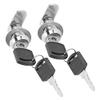 DubMag Door Safety LockCam Lock Cam Lock Cylinder Cam Locks Anti?Corrosion Secure Hardware with 4 Keys for Tool Box Drawer Stainless Steel view 1