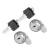 DubMag Door Safety LockCam Lock Cam Lock Cylinder Cam Locks Anti?Corrosion Secure Hardware with 4 Keys for Tool Box Drawer Stainless Steel view 3