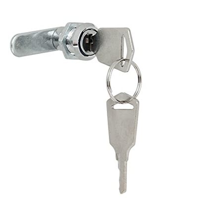 DubMag Door Safety LockCam Lock Cam Lock 4PCS Cam Cylinder Locks Door Cabinet Mailbox Drawer Cupboard Locker Security Furniture Locks with Plastic Keys Hardware