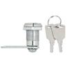 DubMag Door Safety LockCam Lock Cam Lock 4PCS Cam Cylinder Locks Door Cabinet Mailbox Drawer Cupboard Locker Security Furniture Locks with Plastic Keys Hardware view 2