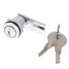 DubMag Door Safety LockCam LockCam Lock Disc Tumbler Cam Lock with Cylinder and Chrome FinishKeyed Alike view 1