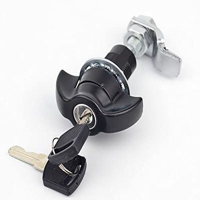 DubMag Door Safety LockCam Lock Cam Lock Telescopic Door cam Lock,Cabinet Retractable Door Lock,Environmental Protection Equipment/Purifier Lock (Color : Bend Bolt) (Color : Bend Bolt)