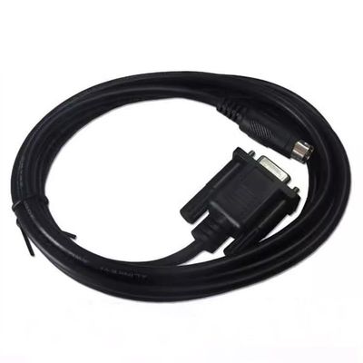 OP-FC-CAB0 for OP320, OP320-A, OP320-A-S, etc. Text Display Connects to The FC Series PLC Communication Cable Black 3 m.