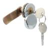 DubMag Door Safety LockCam Lock Cam Lock 2pcs Door Lock Useful Steady Cam Lock Padlock for Security Door Cabinet Mailbox Drawer Cupboard camlock 16mm + 4 Keys view 4