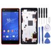 Daguys OEM LCD Screen for Sony Z3 Mini Compact Digitizer Full Assembly with Frame view 1