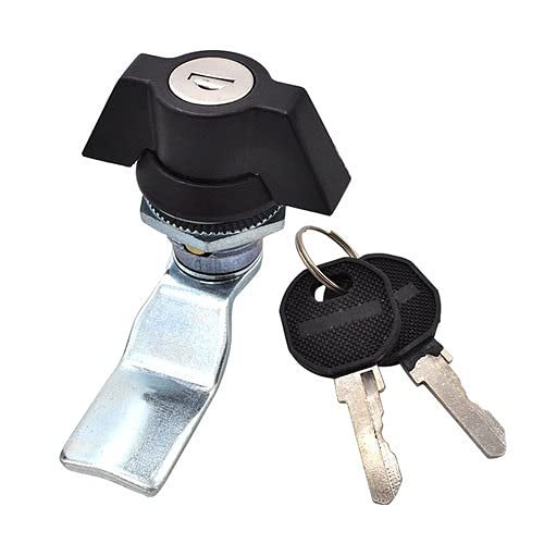 door safety lockCam Lock Cam Lock 2PCS Door Mailbox Drawer Cupboard Locker Cam Lock T Plastic handle Cabinet Security Furniture Locks With Keys Hardware (Color : SK1-0815-1 BIG) ( Color : Sk108151 B