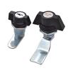 door safety lockCam Lock Cam Lock 2PCS Door Mailbox Drawer Cupboard Locker Cam Lock T Plastic handle Cabinet Security Furniture Locks With Keys Hardware (Color : SK1-0815-1 BIG) ( Color : Sk108151 B view 2