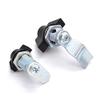 door safety lockCam Lock Cam Lock 2PCS Door Mailbox Drawer Cupboard Locker Cam Lock T Plastic handle Cabinet Security Furniture Locks With Keys Hardware (Color : SK1-0815-1 BIG) ( Color : Sk108151 B view 3