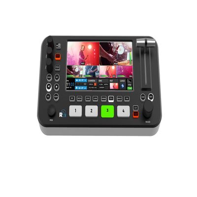 DEVGLO Live Streaming System,Multi Camera HD Video Mixer Switcher,with Hardware Controller,Audio Interface,All-in-One