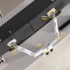 NB North Bayou Dual Monitor Desk Mount Stand Full Motion Swivel Computer Monitor Arm for Two Screens 17-27 Inch with 4.4~19.8lbs Load Capacity for Each Display F160-W view 2