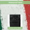 Outdoor TV Cover Mexican Flag Waterproof Weatherproof TV Covers for 60 to 65 Inch Outside Flat Screen TV Protector Shield 58"W x 37"H x 4.5"D view 3