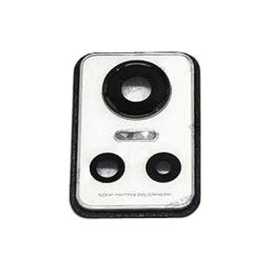 Back Camera Lens Ring Cover with Glass Lens for Realme GT Neo3 - White