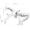 NB North Bayou Laptop Mount with Adjustable Tray for 10-17Notebook, Full Motion Arm with VESA Plate for 17-30Monitor,Clamp-on Grommet Mounting F160-FP (White) view 3