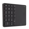 Yosoo Numeric Keypad Touchpad 2 in 1 Wireless Slim Number pad, 22 Keys Bluetooth 4.2 2.4G Type C Charging Number Pad, Portable Financial Accounting Keyboard for Laptop PC Desktop (Black) view 3