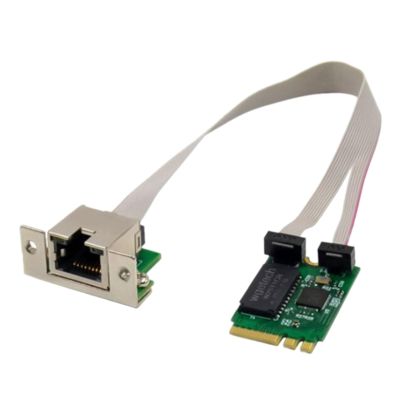 BIBABLYKE High Speed M.2 A+E 2.5G Ethernet Adapter 2.5G/1G/100M Multi-Gigabit M.2 Networks Card 8125BCOM Industrial Control Card