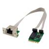BIBABLYKE High Speed M.2 A+E 2.5G Ethernet Adapter 2.5G/1G/100M Multi-Gigabit M.2 Networks Card 8125BCOM Industrial Control Card view 1