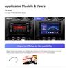 XTRONS Car Stereo for Audi TT MK2, Android 14 Qualcomm Octa Core 8GB+256GB Car Radio, 9 Inch QLED Touch Screen GPS Navigation for Car Bluetooth Head Unit DSP CarPlay Android Auto view 3