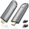 Wireless HDMI Transmitter and Receiver, Plug & Play Portable 2.4G/5G Wireless HDMI Extender Kit for Streaming Video and Audio to Monitor from Laptop/PC/TV Box/Projector view 1