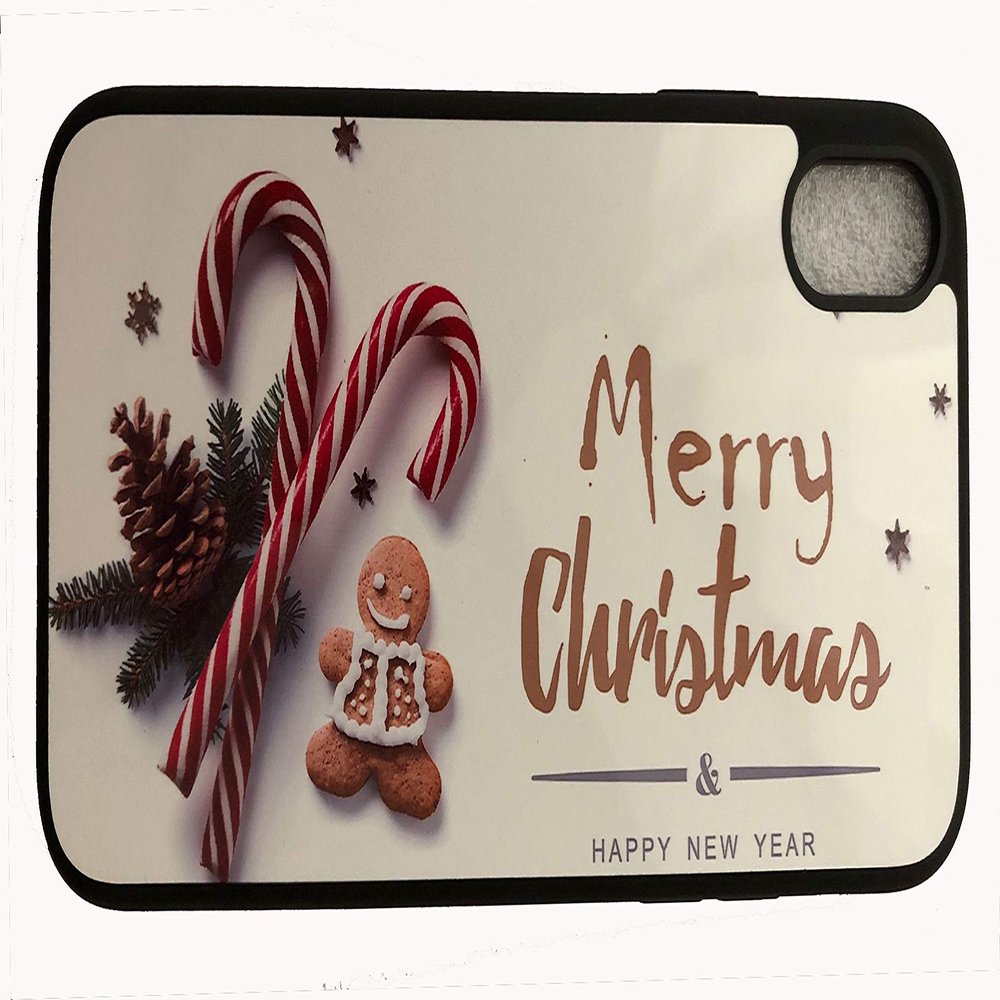 GLOW i PhoneXs max Christmas Original Case Cookie with Tempered Glass & Stylus 759-2-01