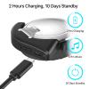 YOCOWOCO aptX Wireless Bluetooth 5.0 Adapter for Bose QC3 QuietComfort 3 with Mic/Volume Control, Black view 4