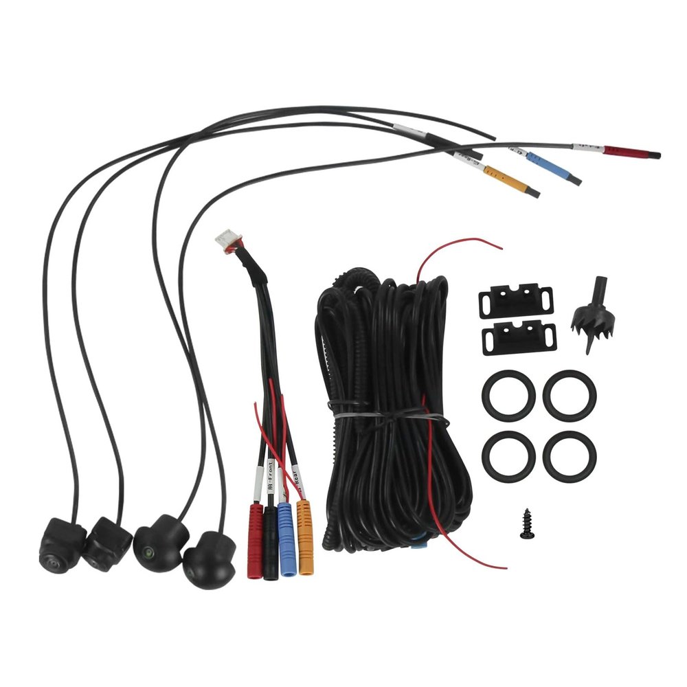 360 Panoramic Camera High Definition Rear/Front/Left/Right 360 Panoramic Accessories for Car Android Radio Multimedia Player