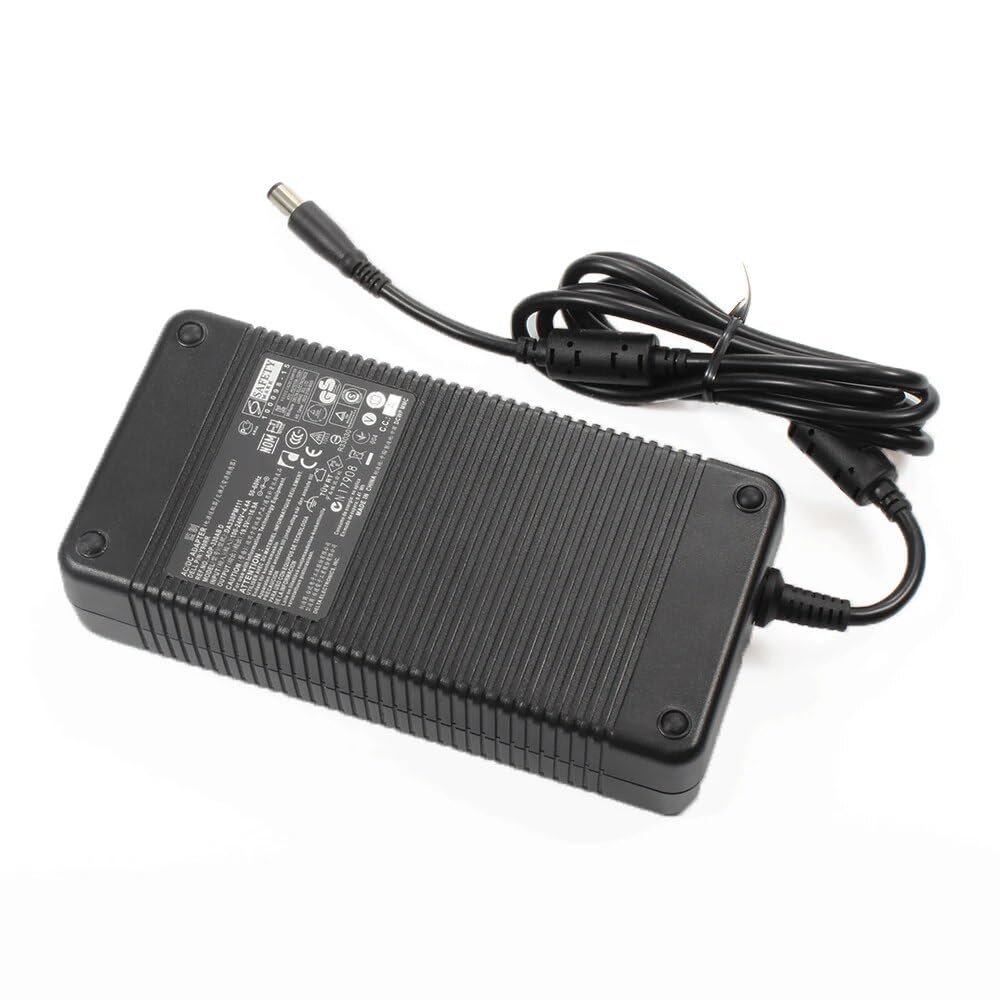 19.5V 16.9A 330W ADP-330AB D AC Laptop Charger Adapter Compatible with Dell Alienware M18X R1 R2 R3 17 R1 R4 R5 X51 Gaming Power Supply