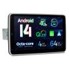 XTRONS 10.1 Inch Universal Single Din Android 14 Car Stereo, Octa Core 4GB+64GB Car Radio, QLED Touch Screen GPS Navigation Bluetooth Head Unit DSP CarPlay Android Auto 4G LTE view 1