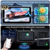 XTRONS 10.1 Inch Universal Single Din Android 14 Car Stereo, Octa Core 4GB+64GB Car Radio, QLED Touch Screen GPS Navigation Bluetooth Head Unit DSP CarPlay Android Auto 4G LTE view 2