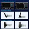 XTRONS 10.1 Inch Universal Single Din Android 14 Car Stereo, Octa Core 4GB+64GB Car Radio, QLED Touch Screen GPS Navigation Bluetooth Head Unit DSP CarPlay Android Auto 4G LTE view 3