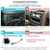 XTRONS 10.1 Inch Universal Single Din Android 14 Car Stereo, Octa Core 4GB+64GB Car Radio, QLED Touch Screen GPS Navigation Bluetooth Head Unit DSP CarPlay Android Auto 4G LTE view 4