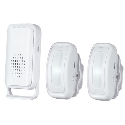 Motion Sensor Doorbell Entry Alert, Shop Store Office Business Home Security Welcome Buzzer Monitor Alarm, Wireless Door Chime with 2 Sensor & 1 Receiver