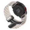 Abanen Silicone Air-holes Sport Watch Bands for Fenix 7S / Fenix 6S / Fenix 5S / Instinct 2S, 20mm Soft Silicone Wrist Strap with Fold-over Magnetic Closure for Garmin epix Pro 42mm (Starlight) view 1