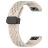 Abanen Silicone Air-holes Sport Watch Bands for Fenix 7S / Fenix 6S / Fenix 5S / Instinct 2S, 20mm Soft Silicone Wrist Strap with Fold-over Magnetic Closure for Garmin epix Pro 42mm (Starlight) view 2