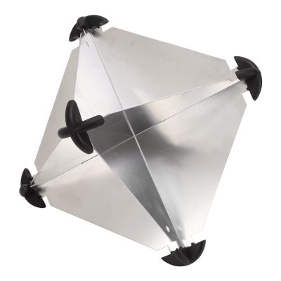 Radar Reflectors Octahedral Type Radar Reflector For Sailboat, 10pcs Aluminium Radar Reflectors 12x12 Inches for Sailboats Motorboat, Marine Aluminum Radar Reflector for Boat Ship