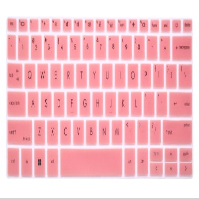 Silicone Keyboard Cover Skin Compatible for HP EliteBook 830 835 G9 G10 13.3", HP Elitebook 840 845 1040 G9 G10 14 inch Laptop Not for 840 845 1040 G8 G7 G6 G5 G4 G3 13.3"/14" Pink